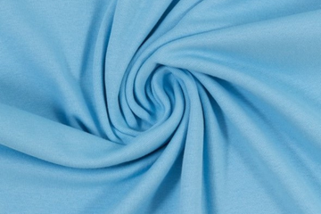 Bündchen "Heike", Strickschlauch, hellblau, 0,5 m